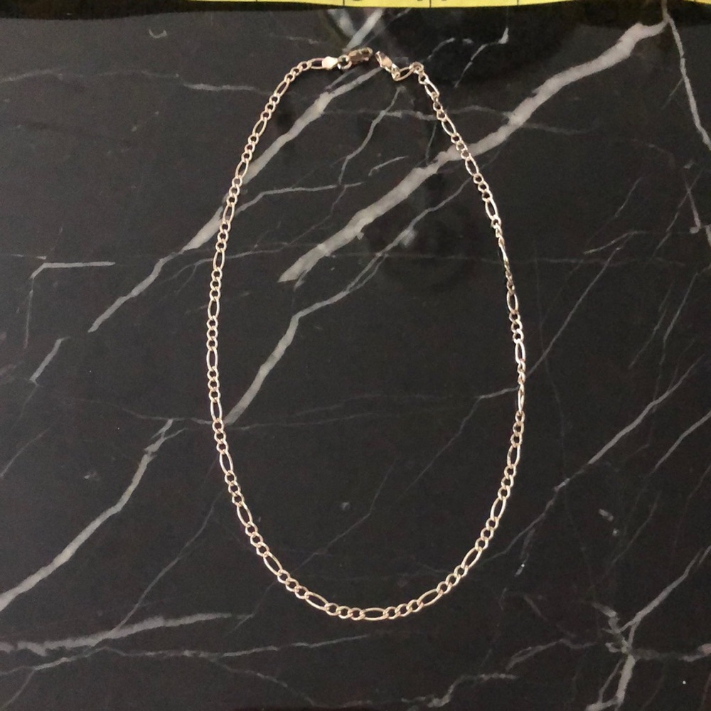 Sterling silver chain necklace